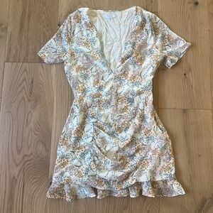 Sage The Label White Floral dress - Size XS